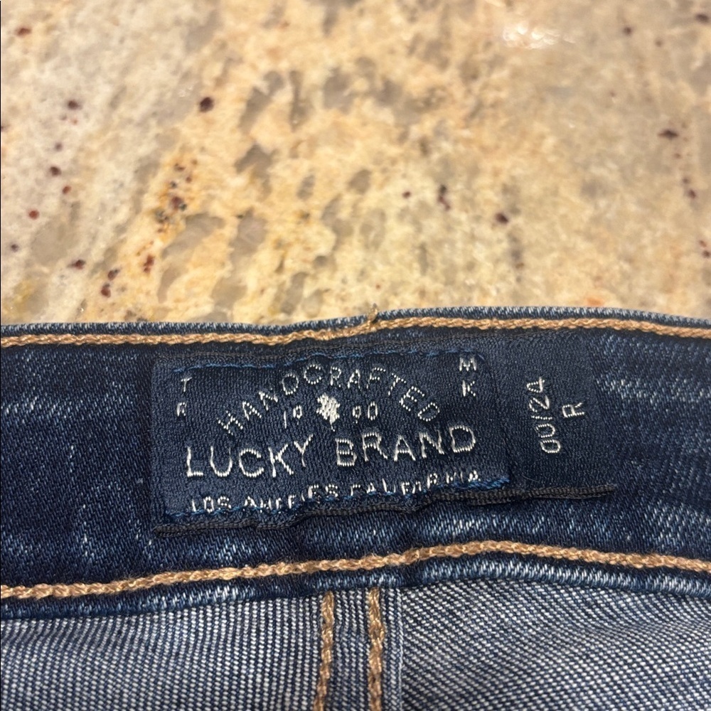 Lucky Brand Dark Blue Skinny Jeans. They are Lolita Skinny Jeans - Picture 5 of 16